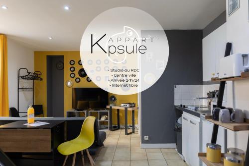 L'appart K-psule - Design, tout confort, centre-ville, 3 pers