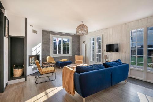 Séjour pour 11 - Jardin - Arzon