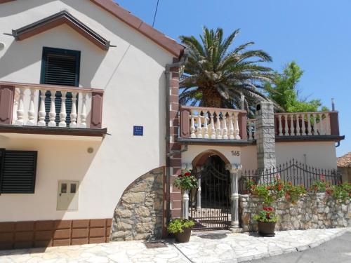 Studio apartment in Privlaka with balcony, air conditioning, WiFi 878-2