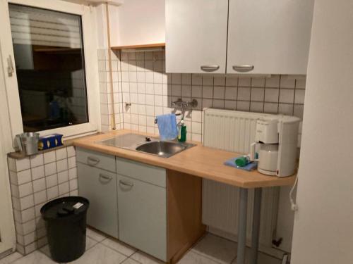 Kuchyň nebo kuchyňský kout v ubytování Monteurunterkunft Wiesental