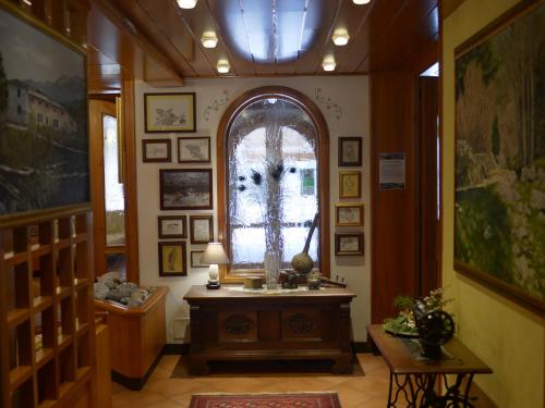 Χώρος καθιστικού στο Hotel Regina Elena