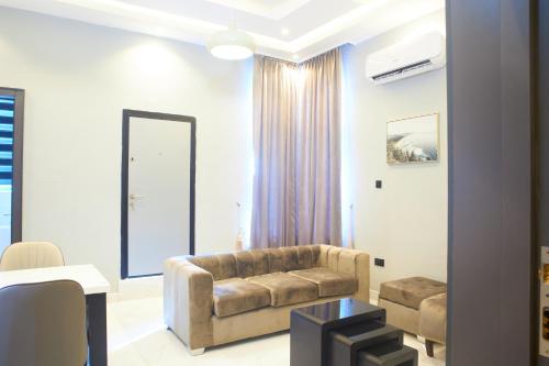 Zona de estar de Bethleinn apartment