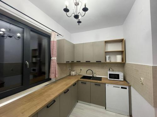 O bucătărie sau chicinetă la Casa Tudor