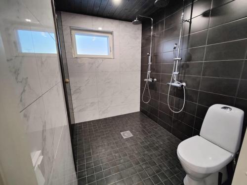 Koupelna v ubytování Modern house in Rovaniemi