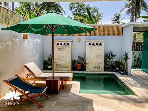 Πισίνα στο ή κοντά στο Shefa Private Villa