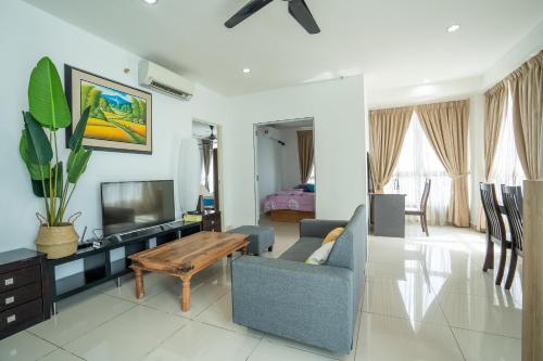 Seaview Mansion One Georgetownにあるテレビまたはエンターテインメントセンター