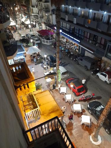 Edificio en el que se encuentra el hostal o pensión