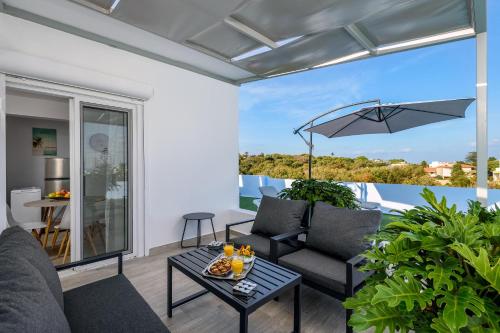 Balkón alebo terasa v ubytovaní Sky High Loft