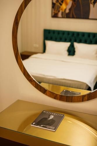 Ένα ή περισσότερα κρεβάτια σε δωμάτιο στο Motel Andra