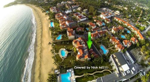 an aerial view of a resort next to the ocean at Ocean Dream in Cabarete