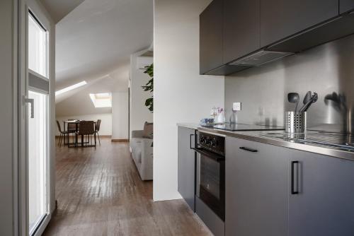 Una cocina o zona de cocina en Civico25 Suite Hotel