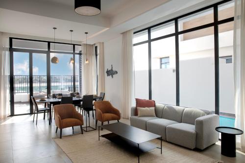 Istumisnurk majutusasutuses Beach Villas by Olala Homes