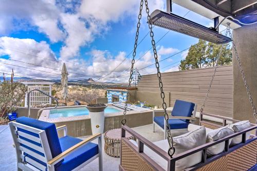 Historic Prescott Casita Hot Tub and Mtn View!