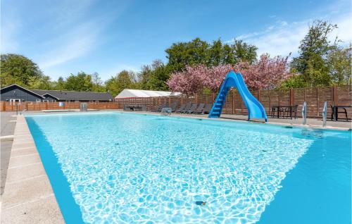 Πισίνα στο ή κοντά στο Hasle Feriepark 53