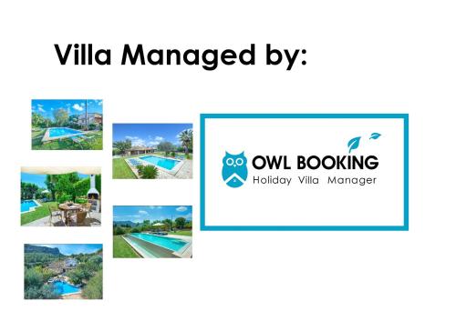 Owl Booking Villa Bernat - 10 Min Walk to the Beach