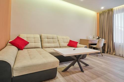 Posezení v ubytování Olimp Hotel