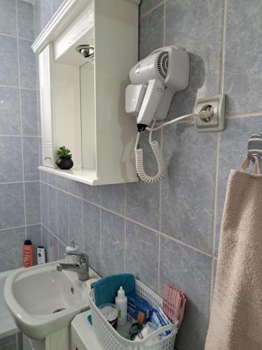 Koupelna v ubytování Stan na dan SISTERS