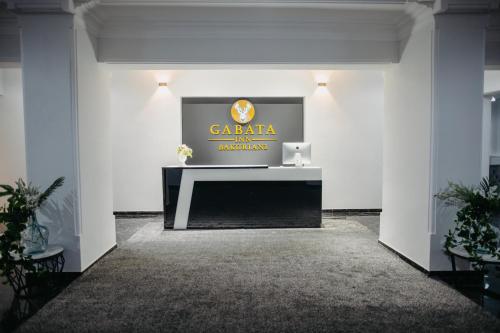 Vstupní hala nebo recepce v ubytování GABATA INN