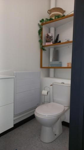 Bilik mandi di STUDIOS ET APPARTEMENTS EN CENTRE VILLE Boulogne sur mer