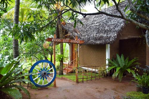 Zahrada ubytování Coco Eco Lodge