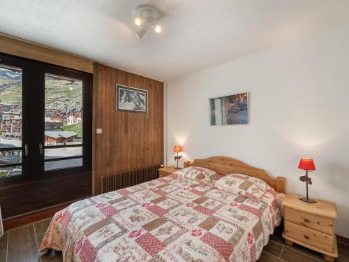 Appartement à Val Thorens 6 pers près des pistes avec balcon et WIFI
