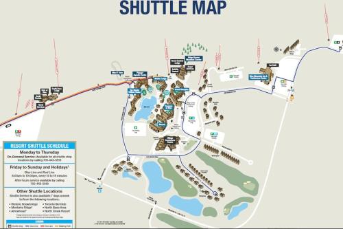 a map of the shillellemitemite campground at Loft with a view of Blue - Free Wifi, Linens and Towels Included in Blue Mountains
