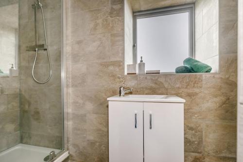 Ein Badezimmer in der Unterkunft Foxglove