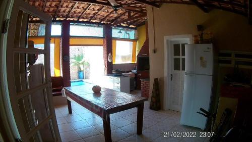 Køkken eller tekøkken på A Casa do Chef Ubatuba