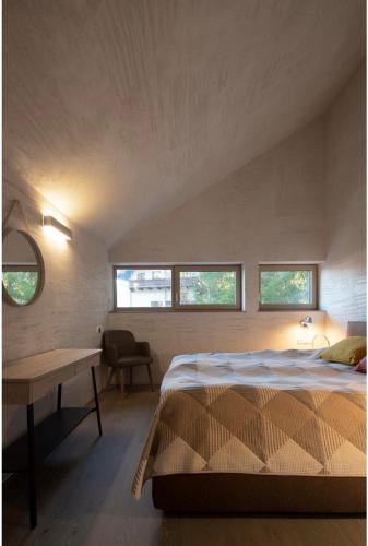 Cama o camas de una habitación en Chalet Dachstein