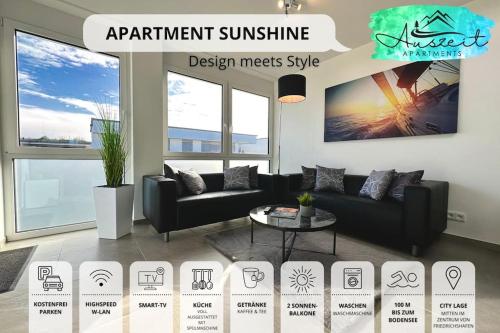 Apartment Sunshine - 100 m bis zum Bodensee