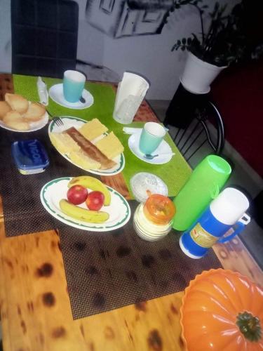 Jídlo v bed and breakfast nebo okolí