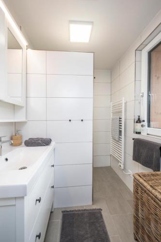 Dapur atau dapur kecil di JARA APARTMENT- Ramsau am Dachstein