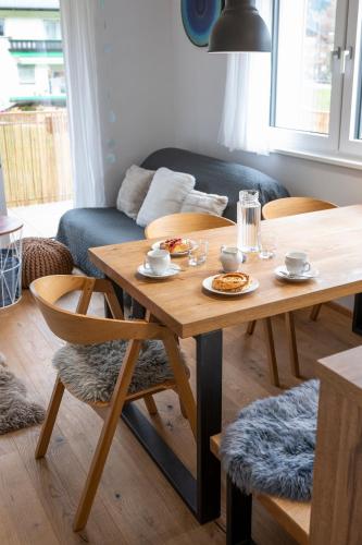 Ruang duduk di JARA APARTMENT- Ramsau am Dachstein