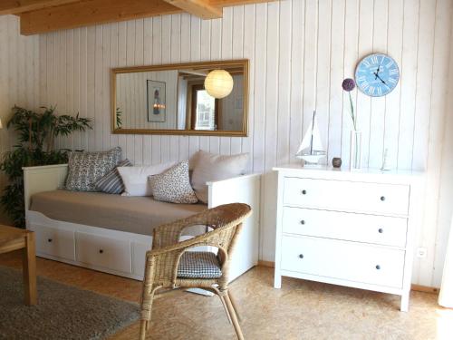 Posezení v ubytování Apartments im Schwedenstil