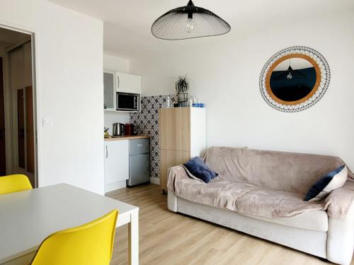 Kuchyňa alebo kuchynka v ubytovaní CABOURG PLAGE
