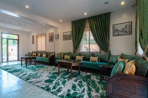 Un lugar para sentarse en Yanis Guest House
