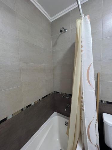 Un baño de Ocean Blue