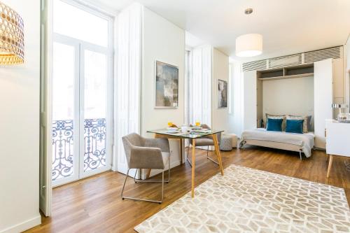 Posezení v ubytování Alcântara by SpotOn Apartments