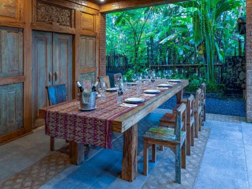 Zahrada ubytování Nienté Bali