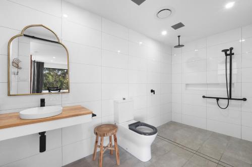 Un baño de The Beach Rooms