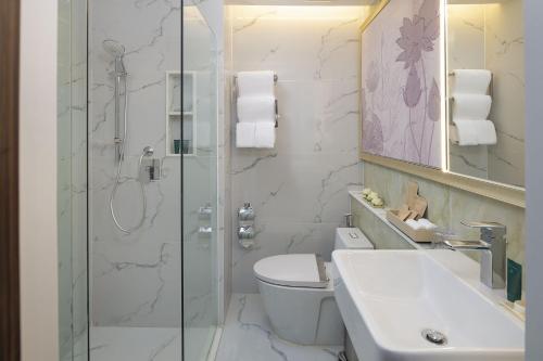 Koupelna v ubytování Aira Hotel Bangkok Sukhumvit 11