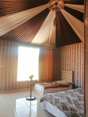 Χώρος καθιστικού στο Lukasa camp Wadi Rum