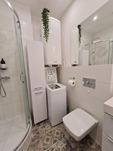 Kúpeľňa v ubytovaní MARGARET apartament w centrum Wrocławia