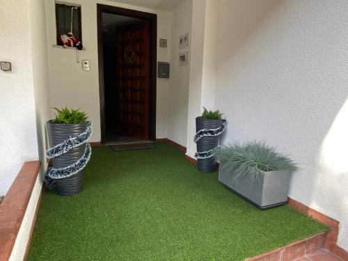 Taman di luar B&B Art