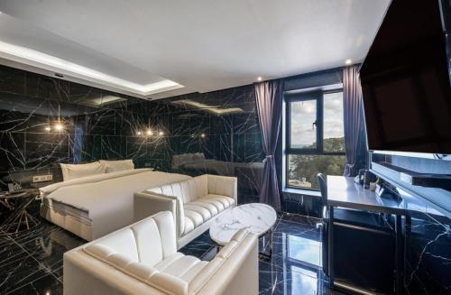 Posezení v ubytování H moment Hotel songjeong