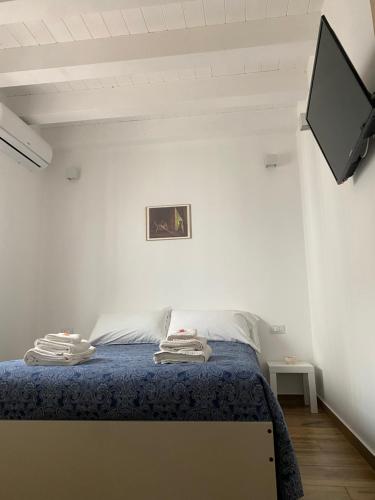 Postel nebo postele na pokoji v ubytování Ocucchiti