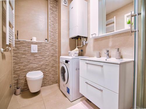 Apartman Malmar Oneにあるバスルーム