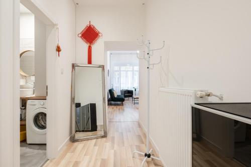 Kuchyňa alebo kuchynka v ubytovaní Delta Curve Apartment