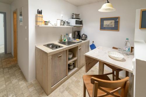 Dapur atau dapur kecil di Usedom Refugium