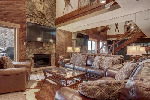 Χώρος καθιστικού στο CM416M Copper Mtn Inn Condo